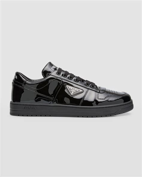 prada sports men lowtop|prada downtown patent shoes.